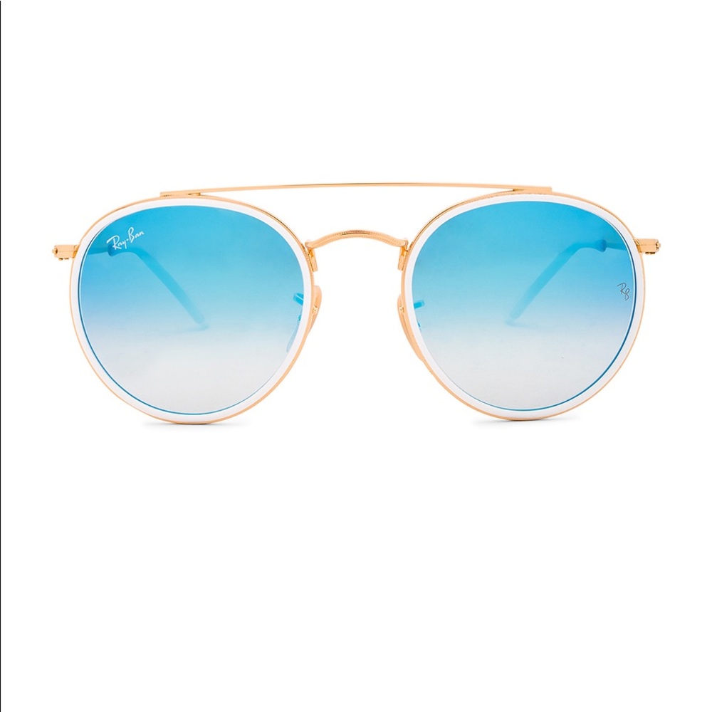 Ray Ban round double bridge sunglasses